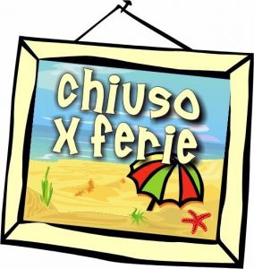 AVVISO: CHIUSURA UFFICI PER PAUSA ESTIVA